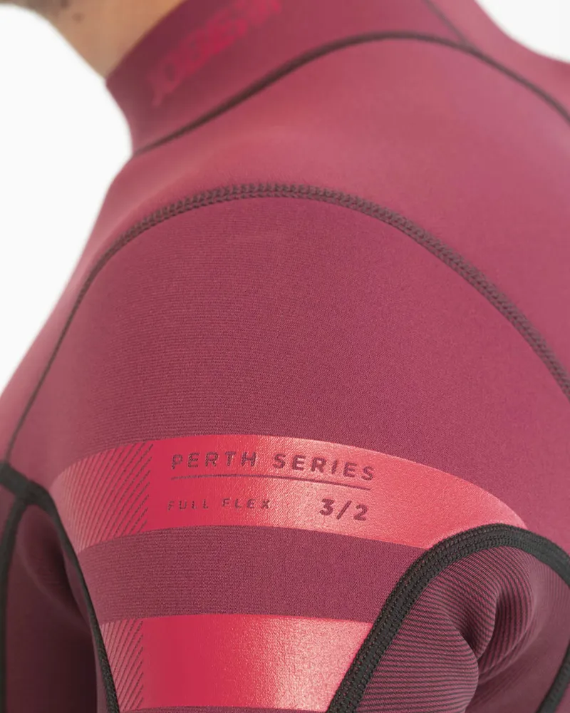 Jobe Perth 3/2 Shorty Wetsuit Red-3